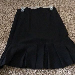 Black skirt